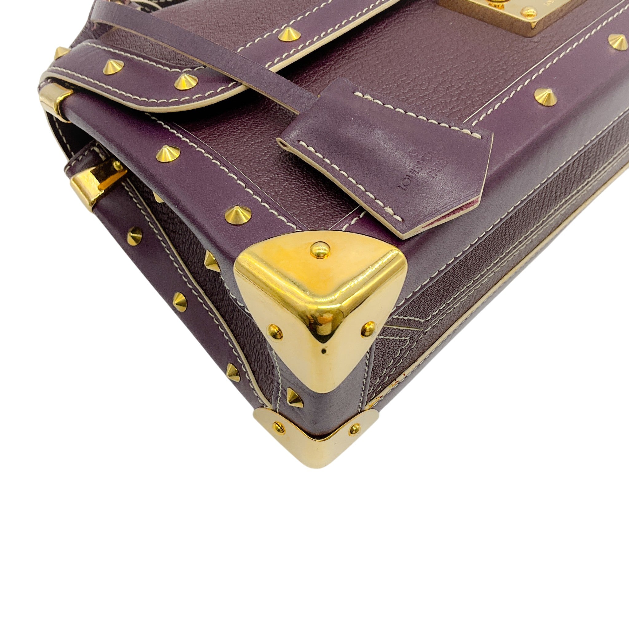 Louis Vuitton Purple Goatskin Suhali Le Talentueux Shoulder Bag