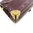 Load image into Gallery viewer, Louis Vuitton Purple Goatskin Suhali Le Talentueux Shoulder Bag
