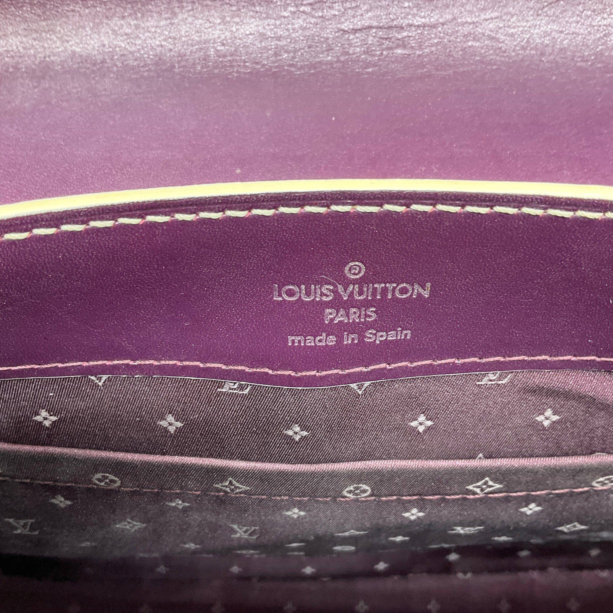 Louis Vuitton Purple Goatskin Suhali Le Talentueux Shoulder Bag
