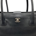 Load image into Gallery viewer, Chanel Black Leather Cerf Executive Tote Bag
