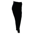 Load image into Gallery viewer, Brunello Cucinelli Black Velvet Trousers with Ankle Zippers
