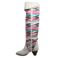 Load image into Gallery viewer, Isabel Marant Ivory Aztec Print Lorey Boots
