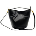 Load image into Gallery viewer, Celine Black Leather Bucket 16 Bag
