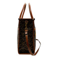 Load image into Gallery viewer, Versace Black / Brown La Greca Signature Monogram Canvas & Leather Tote Bag
