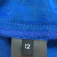 Load image into Gallery viewer, Yigal Azrouel Blue Multi Bajam Daisy Trellis Burn Out Dress

