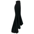 Load image into Gallery viewer, Alexandre Vauthier Black Compact Crepe Maxi Skirt
