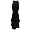 Load image into Gallery viewer, Alexandre Vauthier Black Compact Crepe Maxi Skirt
