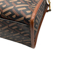 Load image into Gallery viewer, Versace Black / Brown La Greca Signature Monogram Canvas & Leather Tote Bag
