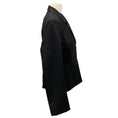 Load image into Gallery viewer, Ferragamo Black Tailored Two Way Wool Suit Jacket
