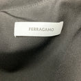 Load image into Gallery viewer, Ferragamo Black Tailored Scarf Detail Wool Vest
