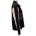 Load image into Gallery viewer, Chanel 2023 Black / Ivory Wool CC Embellished Top
