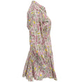 Load image into Gallery viewer, Chufy Pink Multi Floral Button Front Dress
