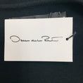 Load image into Gallery viewer, Oscar de la Renta Black Crochet Detail Cropped Knit Cardigan Sweater
