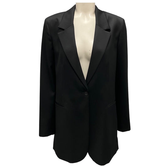 Fabiana Filippi Black Wool Twill Blazer