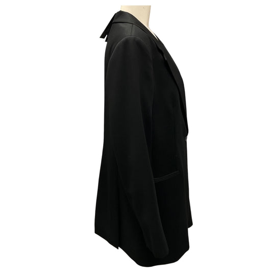 Fabiana Filippi Black Wool Twill Blazer