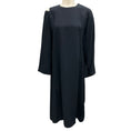 Load image into Gallery viewer, Sofie D'Hoore Night Blue Dido Viscose Crepe Midi Dress
