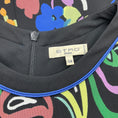 Load image into Gallery viewer, Etro Black Multi Print Jersey Cap Sleeve Dress
