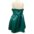 Load image into Gallery viewer, Vivetta Green Oslo Duchesse Mini Dress
