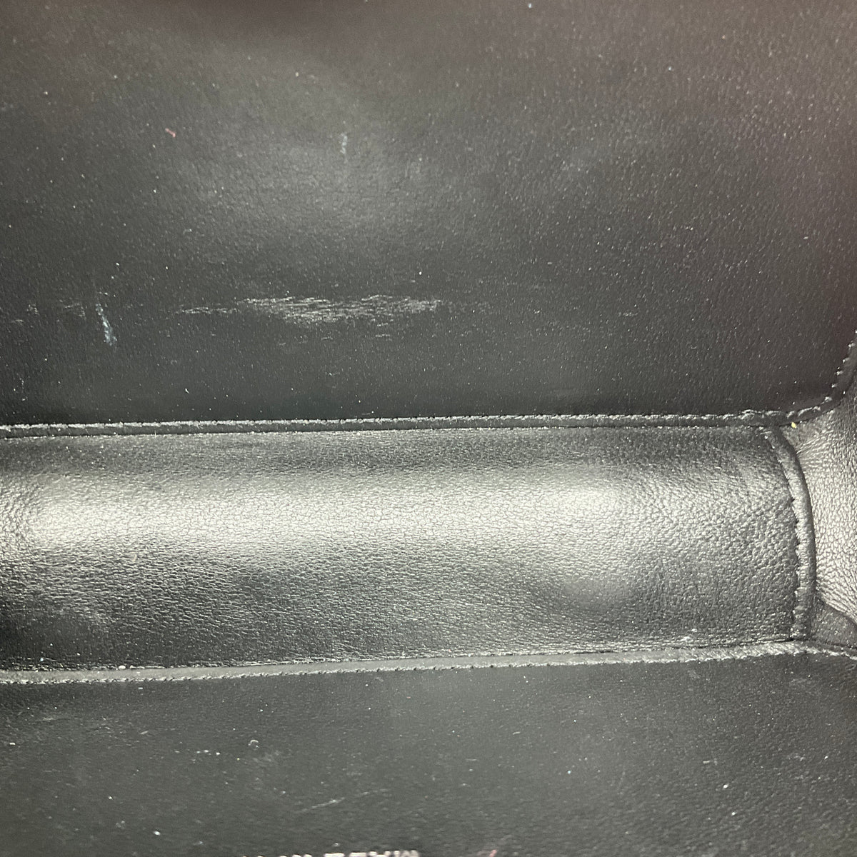 Chanel Black / Cream Camellia and Pearl Embellished Lucite Clutch Bag with Chain Strap
