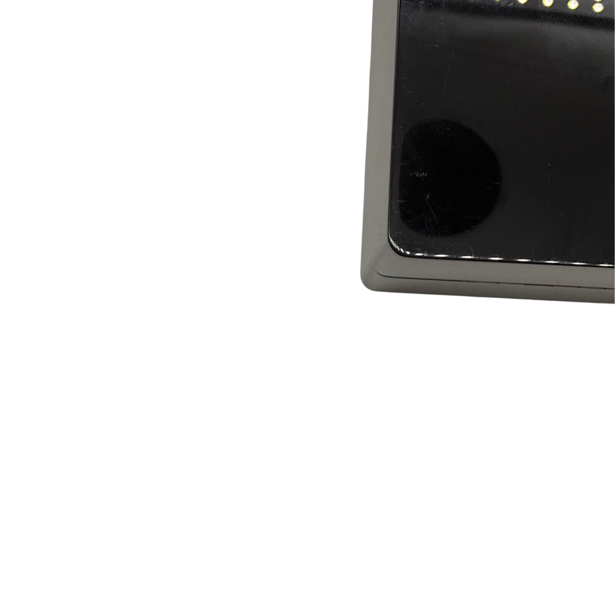 Chanel Black / Cream Camellia and Pearl Embellished Lucite Clutch Bag with Chain Strap