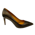 Load image into Gallery viewer, Ralph Lauren Collection Bronze Metallic Leather Pumps

