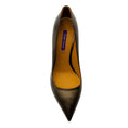 Load image into Gallery viewer, Ralph Lauren Collection Bronze Metallic Leather Pumps
