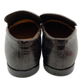Load image into Gallery viewer, Bottega Veneta Brown Alligator Embossed Leather Loafers

