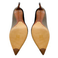 Load image into Gallery viewer, Ralph Lauren Collection Bronze Metallic Leather Pumps
