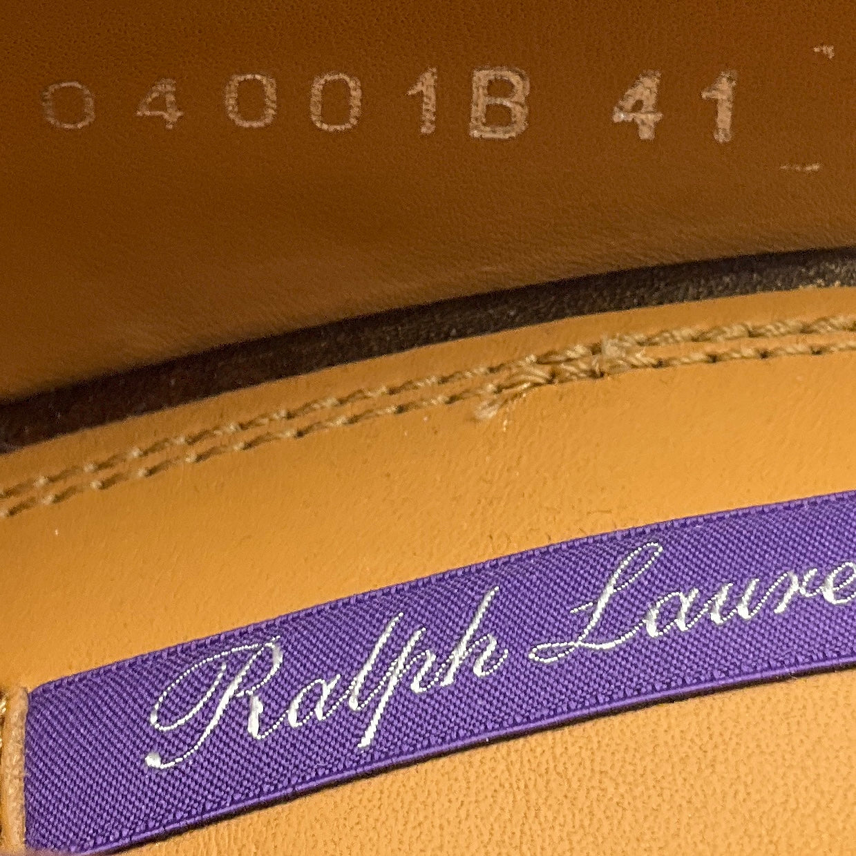 Ralph Lauren Collection Bronze Metallic Leather Pumps