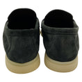 Load image into Gallery viewer, Loro Piana Black Suede Summer Charms Walk Loafers
