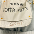Load image into Gallery viewer, forte_forte Light Blue Nebbiolina Carousel des Sylphes Embroidery Maxi Skirt
