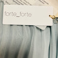 Load image into Gallery viewer, forte_forte Light Blue Nebbiolina Carousel des Sylphes Embroidery Maxi Skirt
