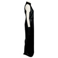 Load image into Gallery viewer, Safiyaa Black Sequined Viba Long Dress / Gown
