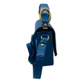 Load image into Gallery viewer, Chloe Blue Leather Mini C Shoulder Bag with Gold Hardware
