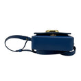Load image into Gallery viewer, Chloe Blue Leather Mini C Shoulder Bag with Gold Hardware
