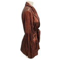 Load image into Gallery viewer, L'Agence Bronze Jordana Belted Wrap Blazer
