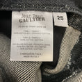Load image into Gallery viewer, Jean Paul Gaultier Black Denim Front Zipped Trouser Jeans
