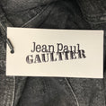Load image into Gallery viewer, Jean Paul Gaultier Black Denim Front Zipped Trouser Jeans
