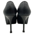 Load image into Gallery viewer, Saint Laurent Black Embossed Leather Tribtoo Platform Pumps

