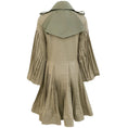 Load image into Gallery viewer, Sacai Khaki Pleated Swing Trench Coat
