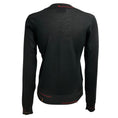 Load image into Gallery viewer, Prada Black Long Sleeved Wool and Silk Knit Pullover Sweater
