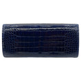 Load image into Gallery viewer, Kwanpen Navy Blue Alligator Continental Wallet
