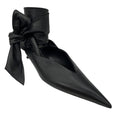 Load image into Gallery viewer, Balenciaga Black Dance Knife Wrap Around Kitten Heels
