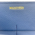 Load image into Gallery viewer, Kwanpen Navy Blue Alligator Continental Wallet
