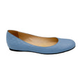 Load image into Gallery viewer, Gucci Baby Blue Guccissima Leather Ballerina Flats
