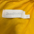 Load image into Gallery viewer, Zimmermann Yellow Multi Tropicana Floral Printed Linen Cut Out Mini Dress
