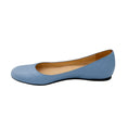 Load image into Gallery viewer, Gucci Baby Blue Guccissima Leather Ballerina Flats
