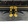 Load image into Gallery viewer, Chanel Black Patent Leather Vanity Case
