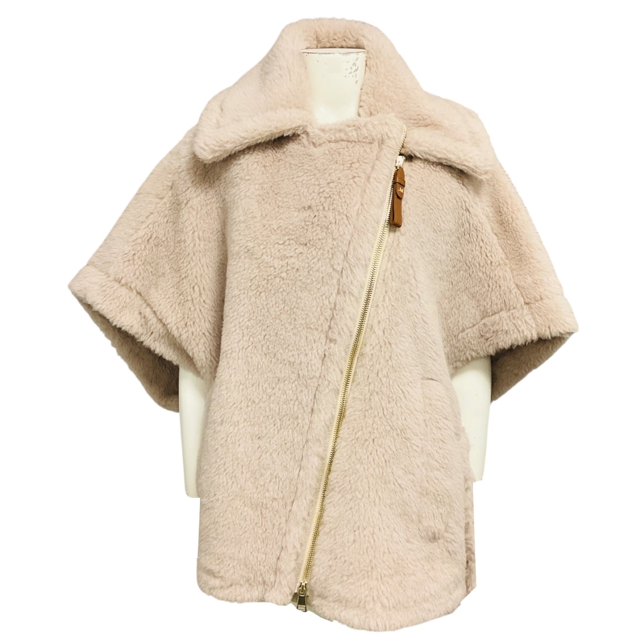 Max Mara Beige Teddy Bear Icon Jacket