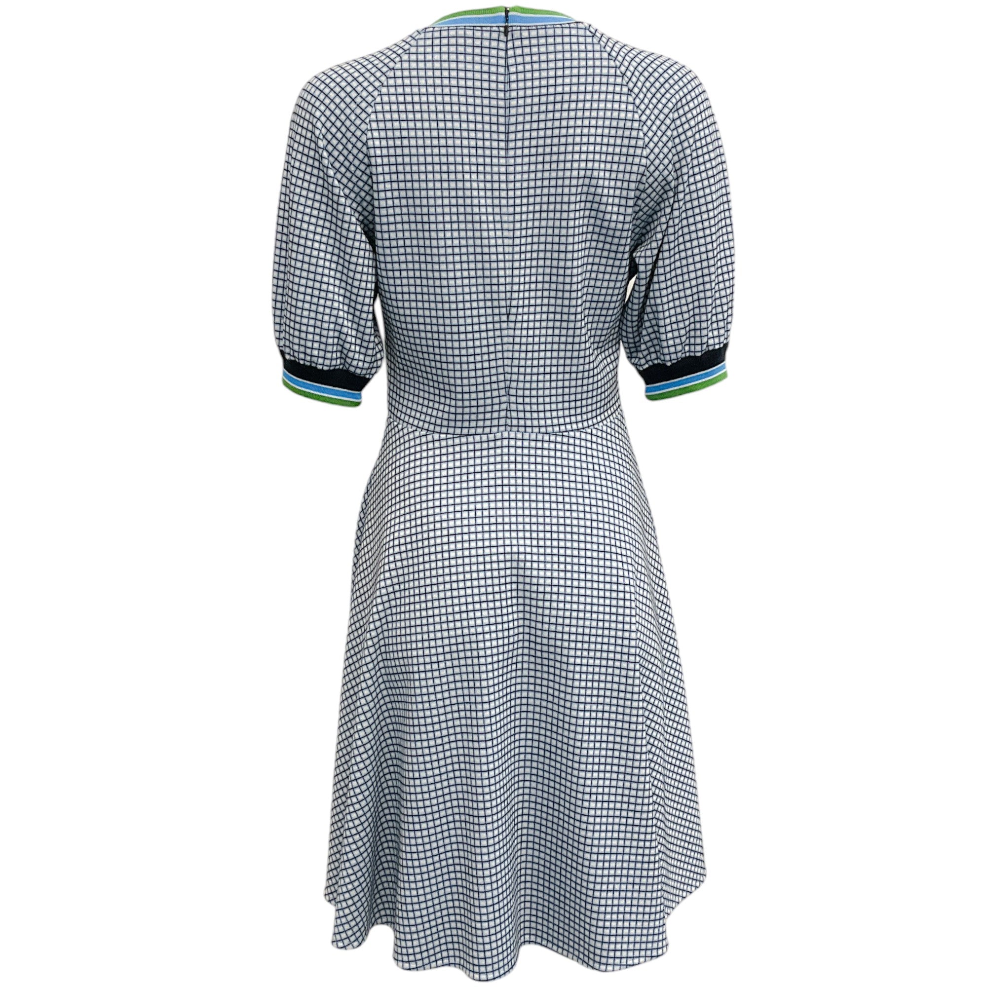 Marni Blue Check Knit Dress